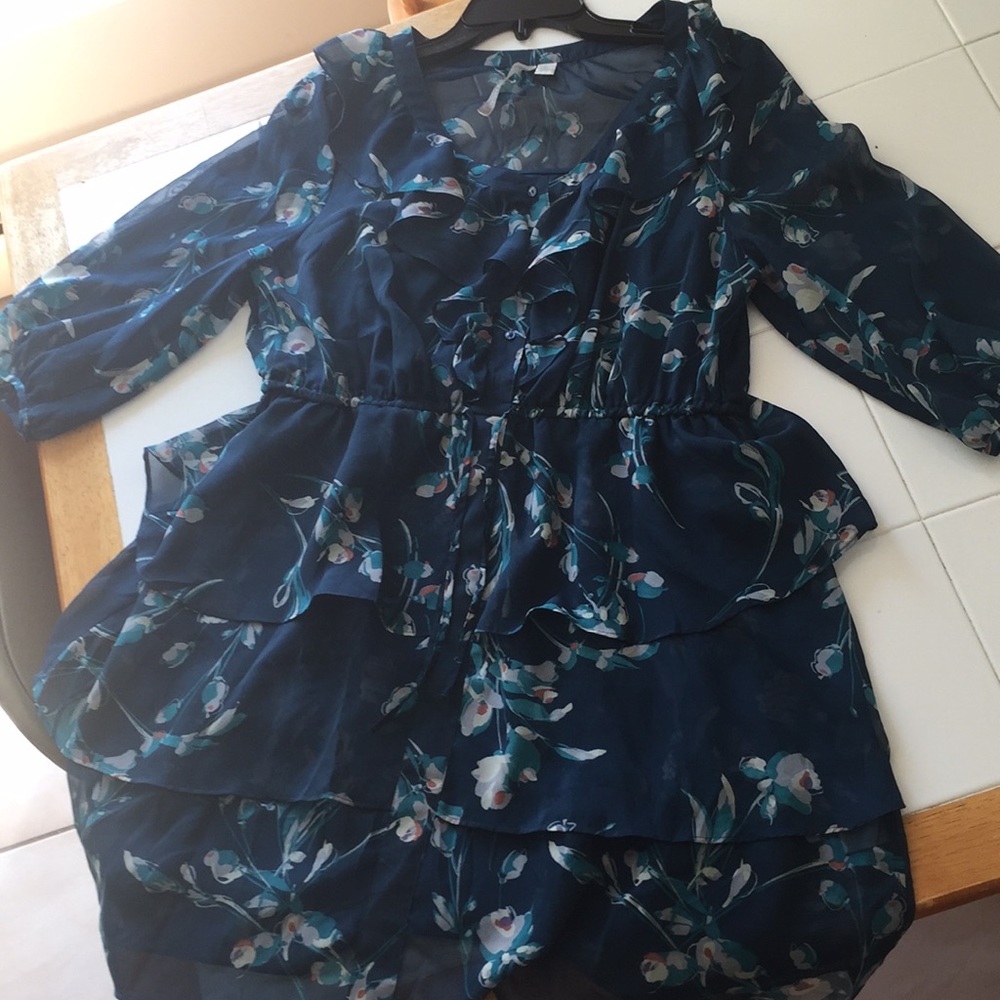 Lauren Conrad Floral Tiered Dress